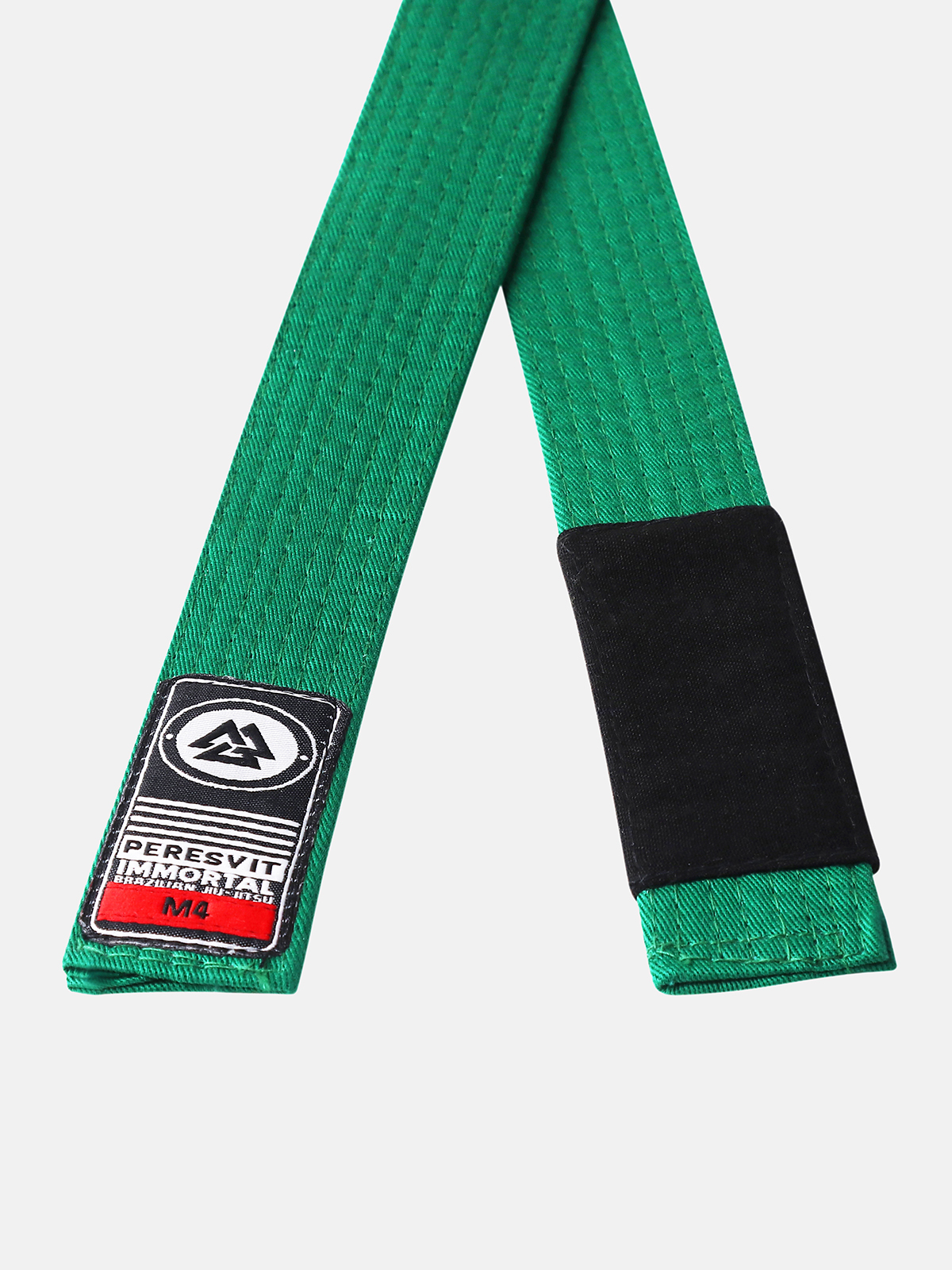 Kids BJJ Gi Belt Solid Green, Photo № 2
